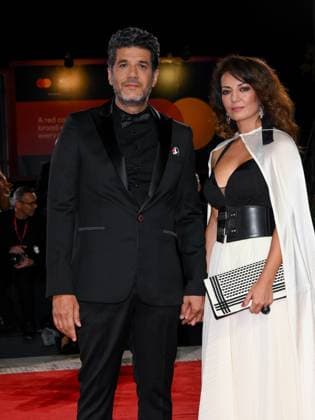 Venice, 82nd Venice International Film Festival 2025 - Evening 3 - Red Carpet for the film Calle Malaga - Pictured: Nabil Ayouch and Maryam Touzani  Copyright: xAlbertoxTerenghix xipa-agency.netx xPoolxPhotoxEventsx06x IPA_Agency_IPA63588306