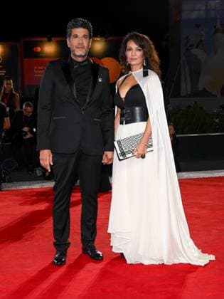 Venice, 82nd Venice International Film Festival 2025 - Evening 3 - Red Carpet for the film Calle Malaga - Pictured: Nabil Ayouch and Maryam Touzani  Copyright: xAlbertoxTerenghix xipa-agency.netx xPoolxPhotoxEventsx06x IPA_Agency_IPA63588326