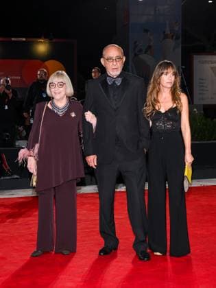 Venice, 82nd Venice International Film Festival 2025 - evening 3 - red carpet of the film Eojjeol Suga Eopda (No Other Choice) - Pictured: Carmen Maura, Ahmed Boulane and Marta Etura  Copyright: xAlbertoxTerenghix xipa-agency.netx xPoolxPhotoxEventsx06x IPA_Agency_IPA63588336
