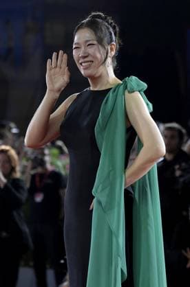 August 29, 2025, Venice, ITALY: South Korean actress Yeom Hye-ran arrives for the premiere of Eojjeol Suga Eopda (No other choise) during the 82nd Venice Film Festival in Venice, Italy, 29 August 2025. The movie is presented in official competition Venezia 82 at the festival running from 27 August to 06 September 2025. ANSA RICCARDO ANTIMIANI. Venice ITALY  - ZUMAa110 20250829_zaf_a110_080 Copyright: xRiccardoxAntimianix