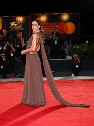 : Venice, 82nd Venice International Film Festival 2025 - Evening 3 - Red Carpet for the film Calle Malaga - Pictured: Rocio Osorno  - ZUMAp169 20250829_zea_p169_1617 Copyright: xAlbertoxTerenghix