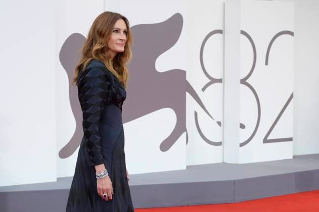 Julia Roberts at the premiere of the feature film After the Hunt at the Biennale di Venezia 2025 82 Venice International Film Festival at the Palazzo del Cinema Venice, 29 08 2025 Foto:xA.xM.xTinghinox xFuturexImagex after_5979