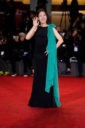 August 29, 2025, Venice Lido, Italy: Yeom Hye-Ran attends the Eojjeol Suga Eopda (No Other Choice) red carpet during the 82nd Venice International Film Festival. Venice Lido Italy - ZUMAs197 20250829_aaa_s197_550 Copyright: xDanielexCifalax