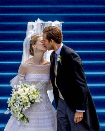 30-08-2025 Marriage Wedding of Princess Marie Caroline of Liechtenstein and Leopoldo Maduro Vollmer at the cathedral in Vaduz. Â  Copyright: xPPEx