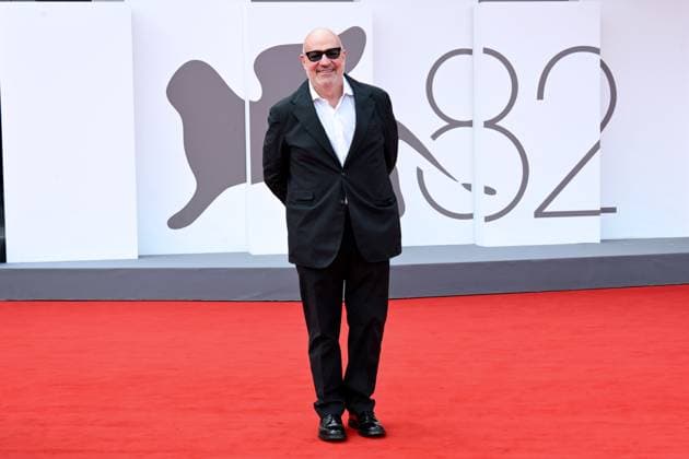 Venice, 82nd Venice International Film Festival 2025, - Evening 5 - Red Carpet film: Under the Clouds Pictured: Gianfranco Rosi  Copyright: xAlbertoxTerenghi PoolxPhotoxEventsx06x xipa-agency.netx xPoolxPhotoxEventsx06x IPA_Agency_IPA63662722