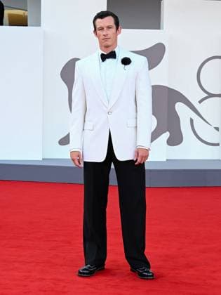 Venice, ITALY: Venice, 82nd Venice International Film Festival 2025 - Evening 4 - Red Carpet of the film Frankenstein. Pictured: Callum Turner. Venice ITALY  - ZUMAp169 20250830_zea_p169_1093 Copyright: xManuelexMangiarottix