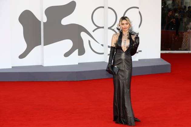 August 30, 2025, Venice, Veneto, Italy: PARIS JACKSON on the red carpet for the Frankenstein Premiere screening at the 82nd Venice Film Festival at the Venice Lido, Italy. Venice Italy - ZUMAc179 20250830_zep_c179_058 Copyright: xMickaelxChavetx