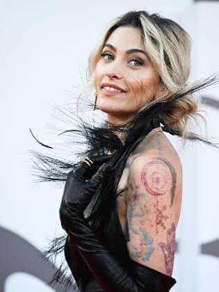 Venice, ITALY: Venice, 82nd Venice International Film Festival 2025 - Evening 4 - Red Carpet of the film Frankenstein. Pictured: Paris Jackson Venice ITALY  - ZUMAp169 20250830_zea_p169_1361 Copyright: xManuelexMangiarottix