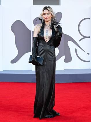 Venice, ITALY: Venice, 82nd Venice International Film Festival 2025 - Evening 4 - Red Carpet of the film Frankenstein. Pictured: Paris Jackson Venice ITALY  - ZUMAp169 20250830_zea_p169_1362 Copyright: xManuelexMangiarottix
