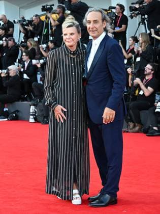 Venice, Italy: Venice, 82nd Venice International Film Festival 2025 - Evening 4 - Red Carpet for the film Frankenstein. Pictured: Dominique Lemonnier, Alexandre Desplat Venice Italy  - ZUMAp169 20250830_zea_p169_1412 Copyright: xManuelexMangiarottix