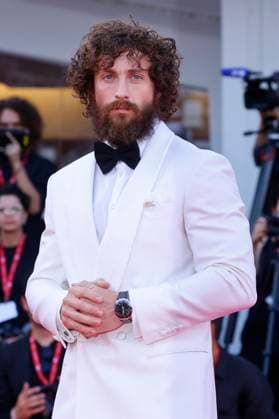 Aaron Taylor Johnson at the premiere of the feature film Frankenstein at the Biennale di Venezia 2025 82 Venice International Film Festival at the Palazzo del Cinema Venice, 30 08 2025 Foto:xD.xBedrosianx xFuturexImagex frankenstein_5897