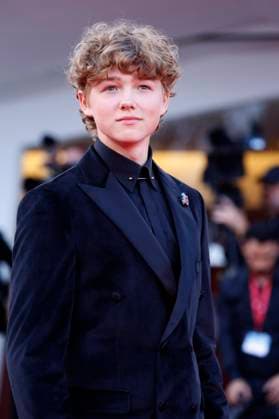 Christian Convery at the premiere of the feature film Frankenstein at the Biennale di Venezia 2025 82 Venice International Film Festival at the Palazzo del Cinema Venice, 30 08 2025 Foto:xD.xBedrosianx xFuturexImagex frankenstein_5940