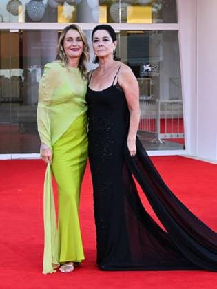 Venice, 82nd Venice International Film Festival 2025 - Evening 4 - Kineo Award red carpet. Pictured: Lucia Mascino, Monica Guerritore  Copyright: xManuelexMangiarottix xipa-agency.netx xPoolxPhotoxEventsx06x IPA_Agency_IPA63683430