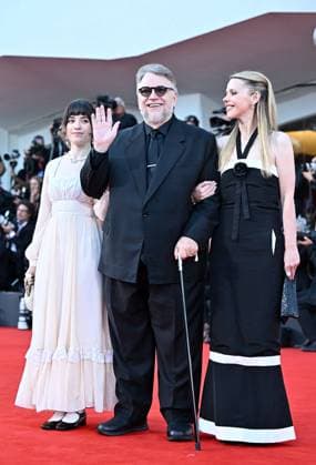 Frankenstein Red Carpet - The 82nd Venice International Film Festival Marisa del Toro, Guillermo del Toro, Kim Morgan during Frankenstein Red Carpet - The 82nd Venice International Film Festival, Venice, Italy 30 August 2025, Credit:Maria Laura Antonelli Avalon Italy, Venice  Copyright: xMariaxLauraxAntonellix xAvalonx 1032703890