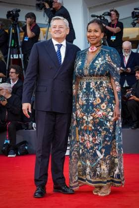 Frankenstein red carpet during the 82nd Venice International Film Festival in Venice, Italy on 30 August 2025. Ted Sarandos attends attends the Frankenstein red carpet during the 82nd Venice International Film Festival in Venice, Italy on 30 August 2025., Credit:Stefano Costantino TTL Avalon Italy, Venice  Copyright: xStefanoxCostantinoxTTLx xAvalonx 1032708765