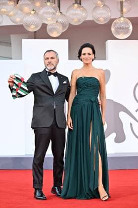 Kineo prize Red Carpet - The 82nd Venice International Film Festival Massimiliano Gallo, Shalana Santana during Kineo prize Red Carpet - The 82nd Venice International Film Festival, Venice, Italy 30 August 2025, Credit:Maria Laura Antonelli Avalon Italy, Venice  Copyright: xMariaxLauraxAntonellix xAvalonx 1032703252