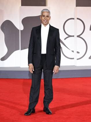 Venice, Italy: Venice, 82nd Venice International Film Festival 2025 - Evening 4 - Red Carpet for the film A Prophet: The Series. Pictured: Sami Bouajila Venice Italy  - ZUMAp169 20250830_zea_p169_1654 Copyright: xSimonexComix