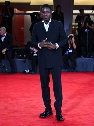 Venice, ITALY: Venice, 82nd Venice International Film Festival 2025 - Evening 4 - Red Carpet of the Film Un Prophete (A Prophet: The Series) - Pictured: Mamadou SidibÃ Venice ITALY  - ZUMAp169 20250830_zea_p169_1698 Copyright: xManuelexMangiarottix