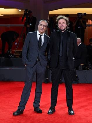 Venice, ITALY: Venice, 82nd Venice International Film Festival 2025 - Evening 4 - Red Carpet of the Film Un Prophete (A Prophet: The Series) - In the photo: Nicolas Peufaillit,, Abdel Raouf Dafri, Venice ITALY  - ZUMAp169 20250830_zea_p169_1679 Copyright: xManuelexMangiarottix