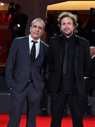 Venice, ITALY: Venice, 82nd Venice International Film Festival 2025 - Evening 4 - Red Carpet of the Film Un Prophete (A Prophet: The Series) - In the photo: Nicolas Peufaillit,, Abdel Raouf Dafri, Venice ITALY  - ZUMAp169 20250830_zea_p169_1628 Copyright: xManuelexMangiarottix