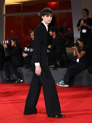 Venice, Italy: Venice, 82nd Venice International Film Festival 2025 - Evening 4 - Red Carpet for the film The Valley of Smiles. Pictured: Giulio Feltri Venice Italy  - ZUMAp169 20250830_zea_p169_1937 Copyright: xSimonexComix