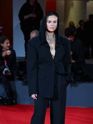 Venice, ITALY: Venice, 82nd Venice International Film Festival 2025 - Evening 4 - Red Carpet for the film The Valley of Smiles - Pictured: Kasia Smutniak Venice ITALY  - ZUMAp169 20250830_zea_p169_1918 Copyright: xManuelexMangiarottix