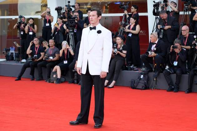 Callum Turner at the premiere of the feature film Frankenstein at the Biennale di Venezia 2025 82 Venice International Film Festival at the Palazzo del Cinema Venice, 30 08 20 Foto:xA.xM.xTinghinox xFuturexImagex frankenstein_5601