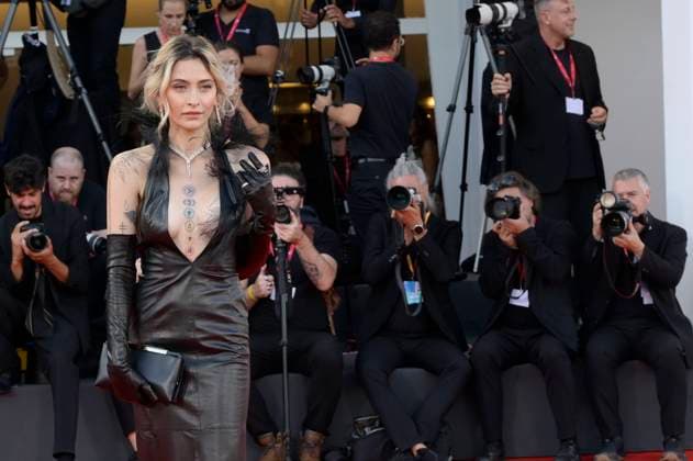 Paris Jackson at the premiere of the movie Frankenstein at the Biennale di Venezia 2025 82 Venice International Film Festival at the Palazzo del Cinema Venice, 30 08 20 Foto:xA.xM.xTinghinox xFuturexImagex frankenstein_5617