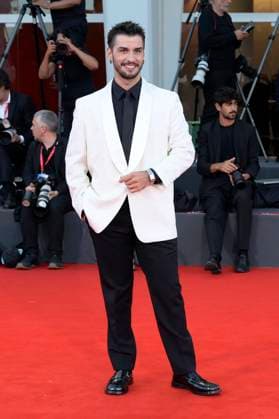 Aras Aydin at the premiere of the feature film Frankenstein at the Biennale di Venezia 2025 82 Venice International Film Festival at the Palazzo del Cinema Venice, 30 08 20 Foto:xA.xM.xTinghinox xFuturexImagex frankenstein_5638