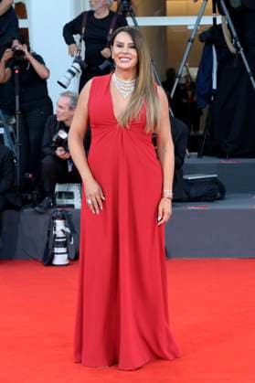 Karla Sofia Gascon at the premiere of the feature film Frankenstein at the Biennale di Venezia 2025 82 Venice International Film Festival at the Palazzo del Cinema Venice, 30 08 20 Foto:xA.xM.xTinghinox xFuturexImagex frankenstein_5644