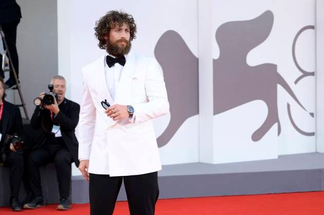 Aaron Taylor Johnson at the premiere of the feature film Frankenstein at the Biennale di Venezia 2025 82 Venice International Film Festival at the Palazzo del Cinema Venice, 30 08 20 Foto:xA.xM.xTinghinox xFuturexImagex frankenstein_5659