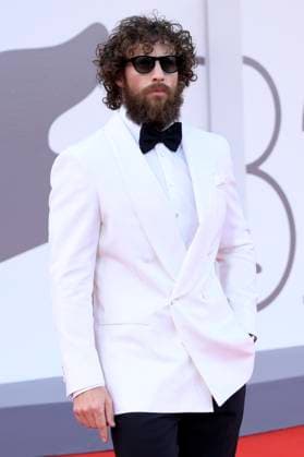 Aaron Taylor Johnson at the premiere of the feature film Frankenstein at the Biennale di Venezia 2025 82 Venice International Film Festival at the Palazzo del Cinema Venice, 30 08 20 Foto:xA.xM.xTinghinox xFuturexImagex frankenstein_5662