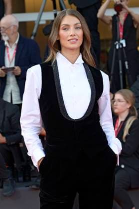 Lorena Rae at the premiere of the feature film Frankenstein at the Biennale di Venezia 2025 82 Venice International Film Festival at the Palazzo del Cinema Venice, 30 08 20 Foto:xA.xM.xTinghinox xFuturexImagex frankenstein_5671