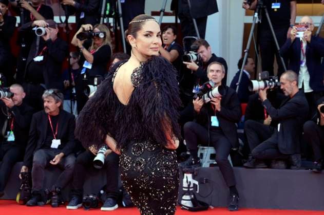 Eugenia Silva at the premiere of the feature film Frankenstein at the Biennale di Venezia 2025 82 Venice International Film Festival at the Palazzo del Cinema Venice, 30 08 20 Foto:xA.xM.xTinghinox xFuturexImagex frankenstein_5680