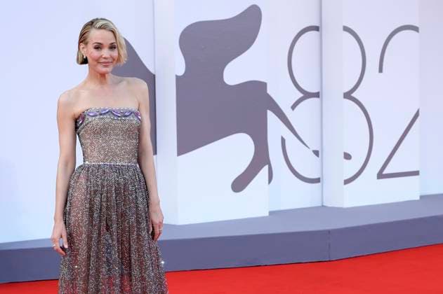 Leslie Bibb at the premiere of the feature film Frankenstein at the Biennale di Venezia 2025 82 Venice International Film Festival at the Palazzo del Cinema Venice, 30 08 20 Foto:xA.xM.xTinghinox xFuturexImagex frankenstein_5709