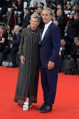 Dominique Lemonier and Alexandre Desplat at the premiere of the feature film Frankenstein at the Biennale di Venezia 2025 82 Venice International Film Festival at the Palazzo del Cinema Venice, 30 08 20 Foto:xA.xM.xTinghinox xFuturexImagex frankenstein_5712