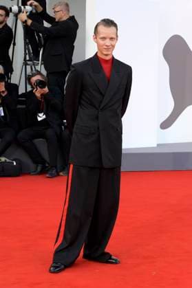 Felix Kammerer at the premiere of the feature film Frankenstein at the Biennale di Venezia 2025 82 Venice International Film Festival at the Palazzo del Cinema Venice, 30 08 20 Foto:xA.xM.xTinghinox xFuturexImagex frankenstein_5725