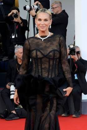 Molly Sims at the premiere of the feature film Frankenstein at the Biennale di Venezia 2025 82 Venice International Film Festival at the Palazzo del Cinema Venice, 30 08 20 Foto:xA.xM.xTinghinox xFuturexImagex frankenstein_5735
