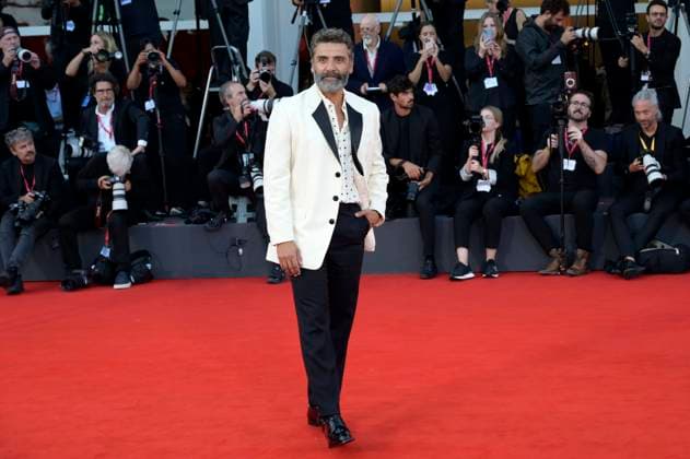 Oscat Isaac at the premiere of the feature film Frankenstein at the Biennale di Venezia 2025 82 Venice International Film Festival at the Palazzo del Cinema Venice, 30 08 20 Foto:xA.xM.xTinghinox xFuturexImagex frankenstein_5763