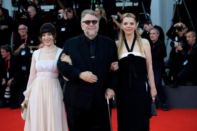 Guillermo del Toro with daughter Marisa del Toro and wife Kim Morgan at the premiere of the feature film Frankenstein at the Biennale di Venezia 2025 82 Venice International Film Festival at the Palazzo del Cinema Venice, 30 08 20 Foto:xA.xM.xTinghinox xFuturexImagex frankenstein_5780