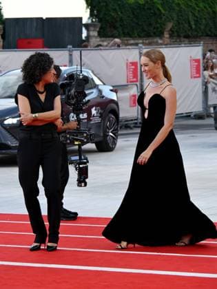 Venice, 82nd Venice International Film Festival 2025 - Evening 4 - KINEO AWARD red carpet Pictured: Cristiana Capotondi  Copyright: xAlbertoxTerenghi PoolxPhotoxEventsx06x xipa-agency.netx xPoolxPhotoxEventsx06x IPA_Agency_IPA63697336