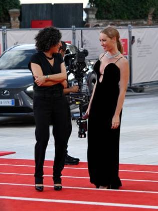 Venice, 82nd Venice International Film Festival 2025 - Evening 4 - KINEO AWARD red carpet Pictured: Cristiana Capotondi  Copyright: xAlbertoxTerenghi PoolxPhotoxEventsx06x xipa-agency.netx xPoolxPhotoxEventsx06x IPA_Agency_IPA63697338
