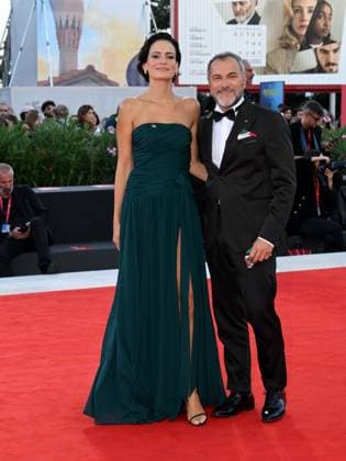 Venice, 82nd Venice International Film Festival 2025 - evening 4 - KINEO AWARD red carpet Pictured: Shalana Santana, Massimiliano Gallo  Copyright: xAlbertoxTerenghi PoolxPhotoxEventsx06x xipa-agency.netx xPoolxPhotoxEventsx06x IPA_Agency_IPA63697513