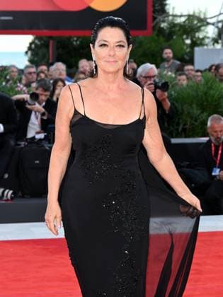 Venice, Italy: Venice, 82nd Venice International Film Festival 2025 - Evening 4 - KINEO AWARD red carpet Pictured: Monica Guerritore Venice Italy  - ZUMAp169 20250830_zea_p169_2443 Copyright: xAlbertoxTerenghi PoolxxEvenx