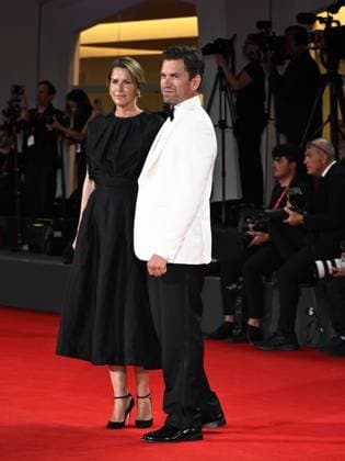 Venice, Italy: Venice, 82nd Venice International Film Festival 2025 - Evening 4 - Red Carpet for the film The Last Viking . Pictured: Nikolaj Lie Kaas Venice Italy  - ZUMAp169 20250830_zea_p169_2064 Copyright: xSimonexComix