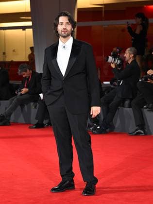Venice, Italy: Venice, 82nd Venice International Film Festival 2025 - Evening 4 - Red Carpet for the film Valley of Smiles. Pictured is Paolo Strippoli. Venice Italy  - ZUMAp169 20250830_zea_p169_1843 Copyright: xSimonexComix