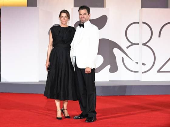 Venice, Italy: Venice, 82nd Venice International Film Festival 2025 - Evening 4 - Red Carpet for the film The Last Viking . Pictured: Nikolaj Lie Kaas Venice Italy  - ZUMAp169 20250830_zea_p169_1844 Copyright: xSimonexComix