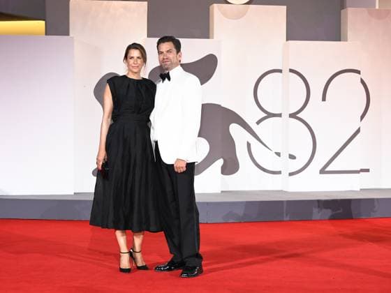 Venice, Italy: Venice, 82nd Venice International Film Festival 2025 - Evening 4 - Red Carpet for the film The Last Viking . Pictured: Nikolaj Lie Kaas Venice Italy  - ZUMAp169 20250830_zea_p169_1845 Copyright: xSimonexComix