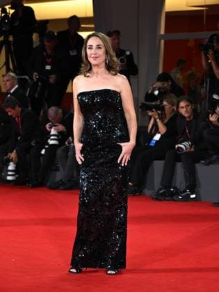 Venice, Italy: Venice, 82nd Venice International Film Festival 2025 - Evening 4 - Red Carpet for the film The Last Viking . Pictured: Sofie Grabol Venice Italy  - ZUMAp169 20250830_zea_p169_1864 Copyright: xSimonexComix