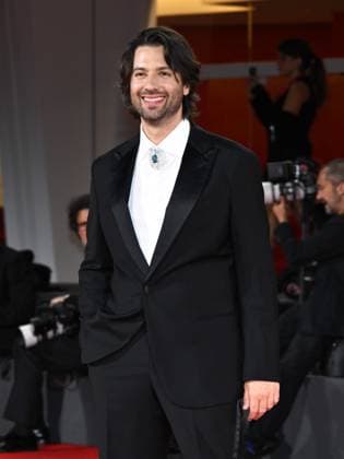 Venice, Italy: Venice, 82nd Venice International Film Festival 2025 - Evening 4 - Red Carpet for the film Valley of Smiles. Pictured is Paolo Strippoli. Venice Italy  - ZUMAp169 20250830_zea_p169_1899 Copyright: xSimonexComix